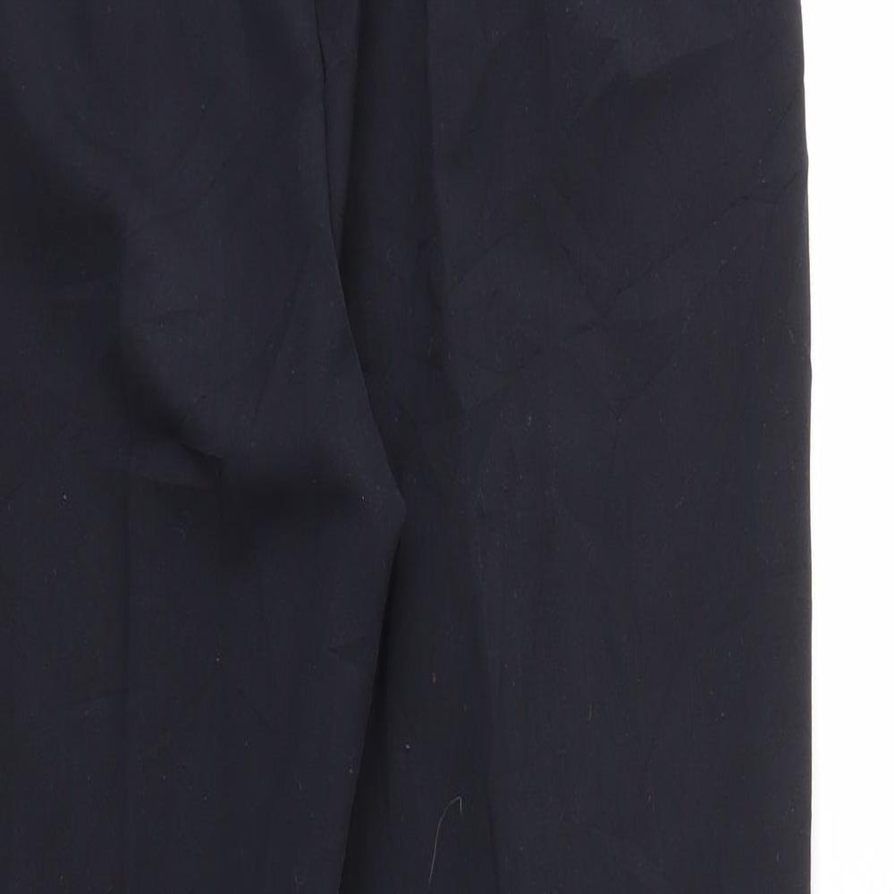 M&S Womens Blue   Trousers  Size 12 L26 in