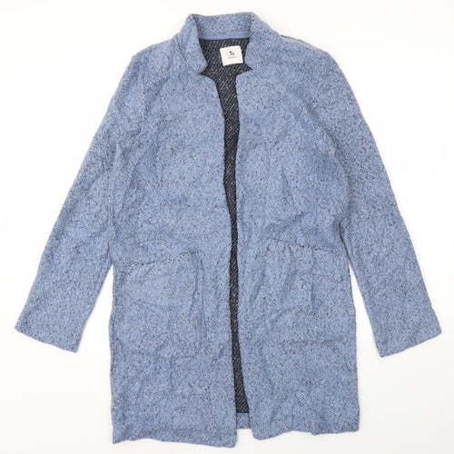 TU Womens Blue   Overcoat Coat Size S