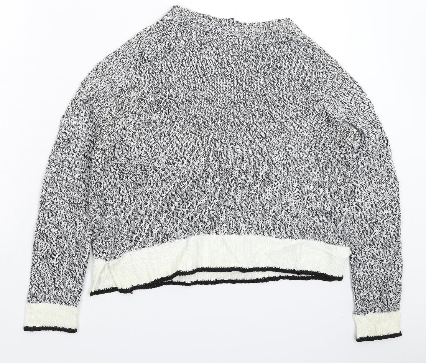 Divided Womens Grey  Knit Pullover Jumper Size S