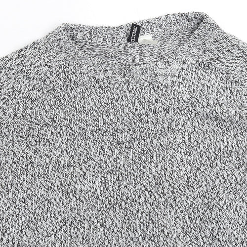 Divided Womens Grey  Knit Pullover Jumper Size S