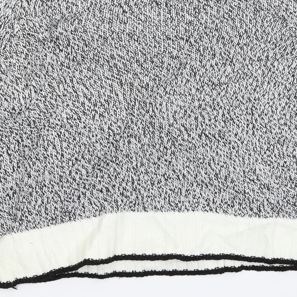 Divided Womens Grey  Knit Pullover Jumper Size S