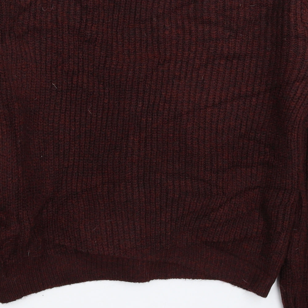 Primark Womens Brown  Knit Cardigan Jumper Size 14