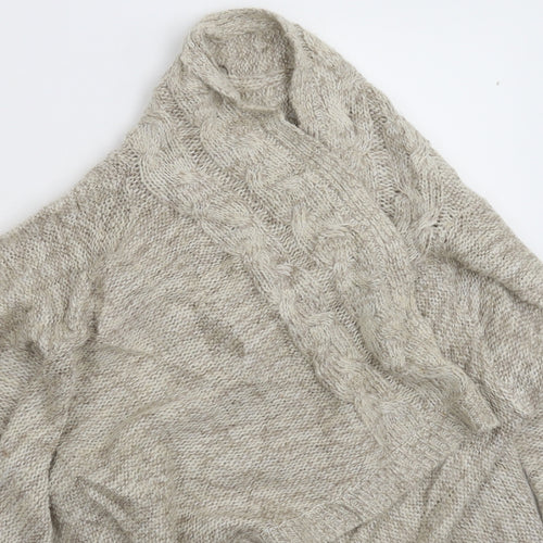 George Womens Grey  Knit Cardigan Jumper Size 10
