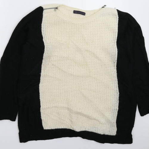 Marks and Spencer Womens Multicoloured  Knit Pullover Jumper Size 16