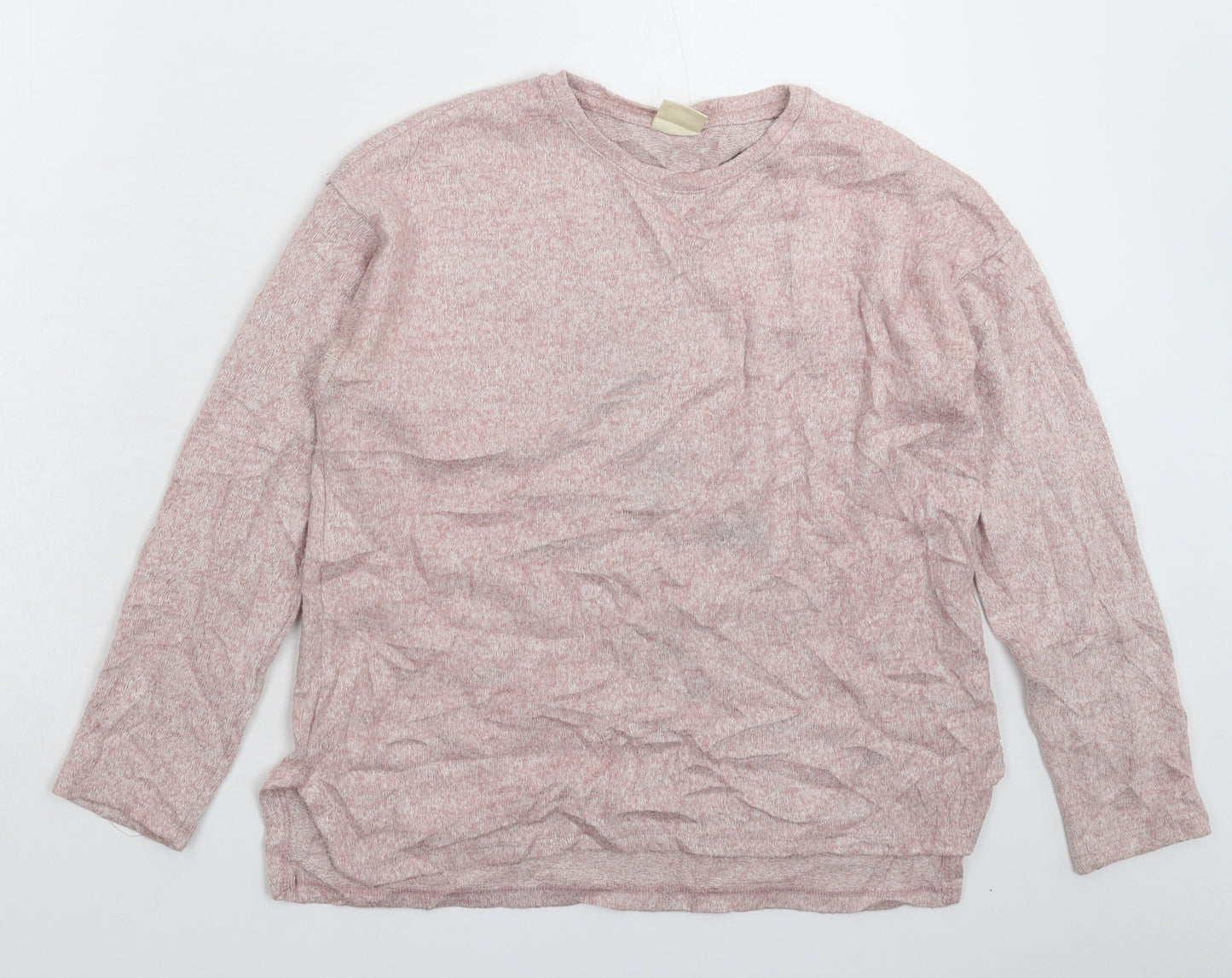 Zara Girls Pink  Knit Pullover Jumper Size 13-14 Years