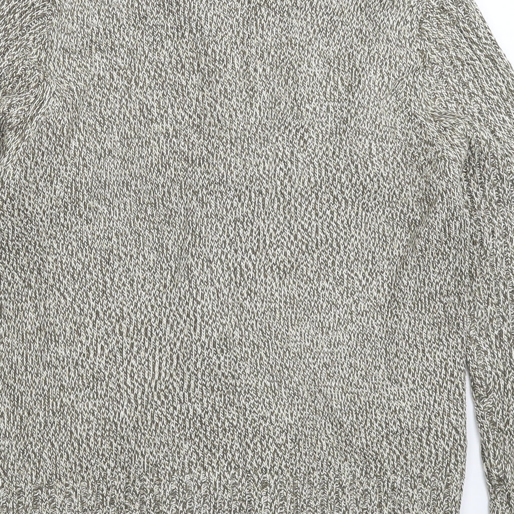 E-vie Womens Grey  Knit Cardigan Jumper Size 16