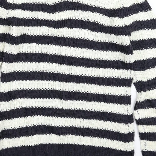 Atmosphere Womens Multicoloured Striped Knit Pullover Jumper Size 10