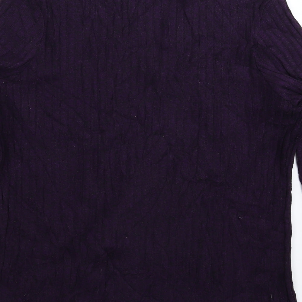 Primark Womens Purple  Knit Pullover Jumper Size 16