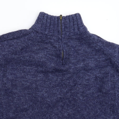 Marks and Spencer Mens Blue  Knit Pullover Jumper Size L