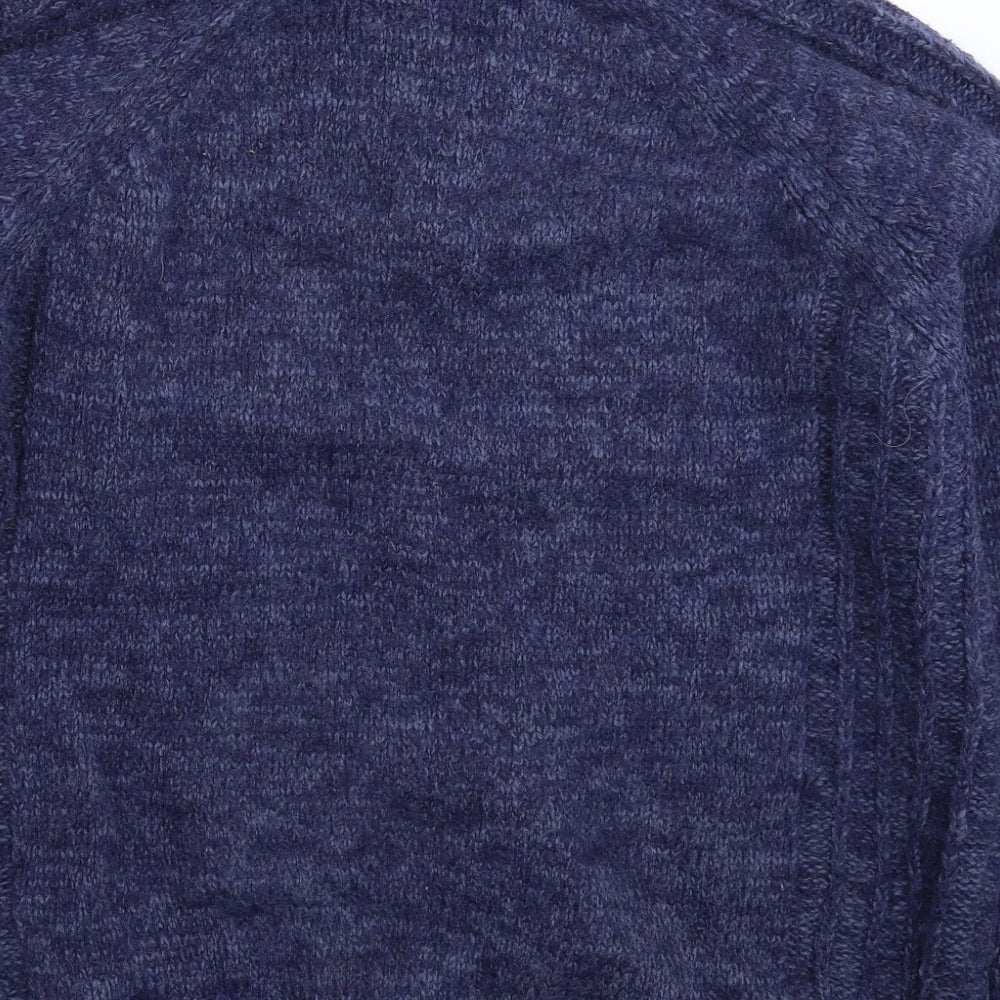 Marks and Spencer Mens Blue  Knit Pullover Jumper Size L