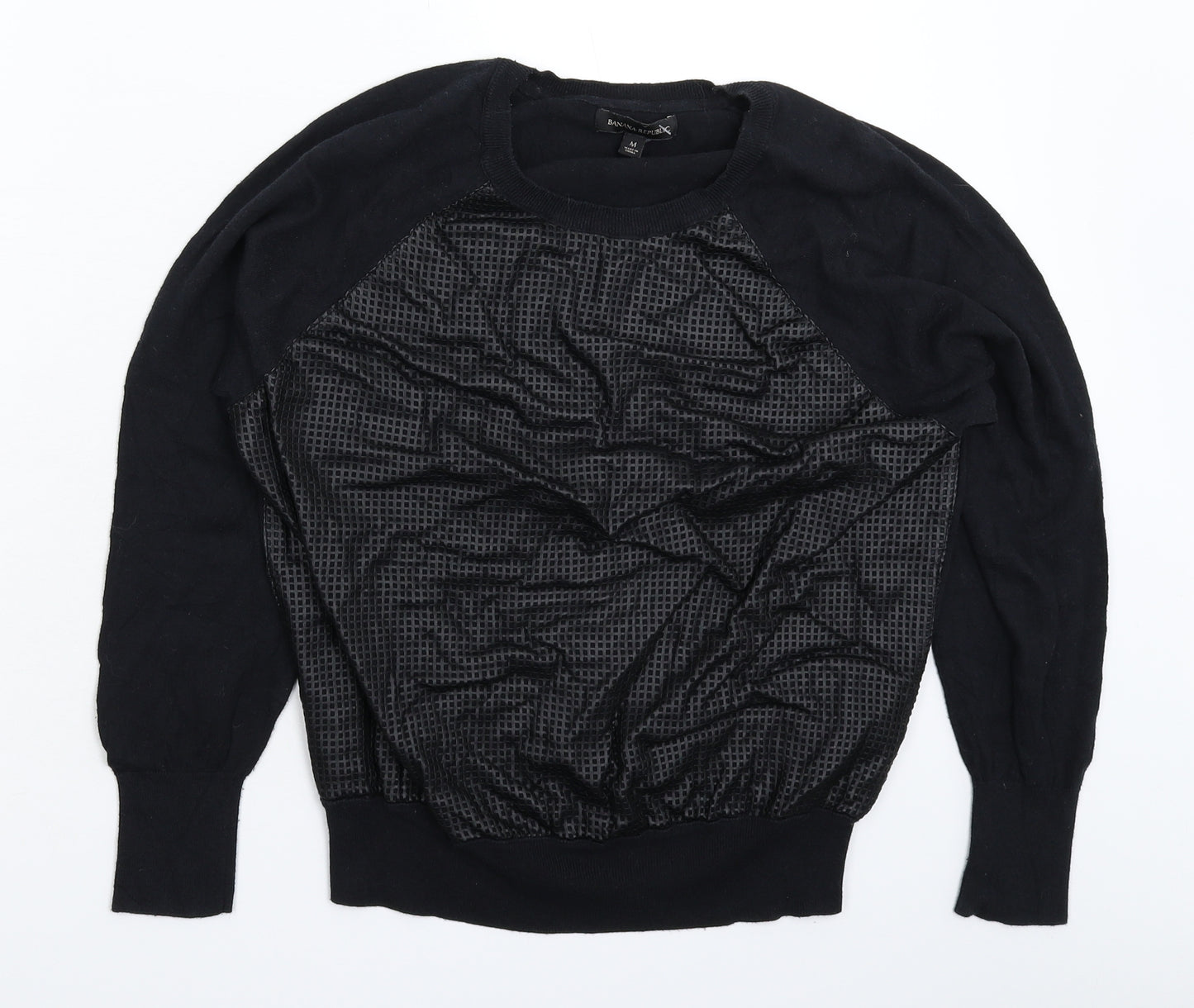 Banana Republic Womens Black  Knit Pullover Jumper Size M
