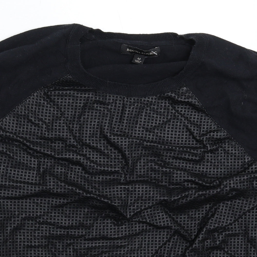 Banana Republic Womens Black  Knit Pullover Jumper Size M