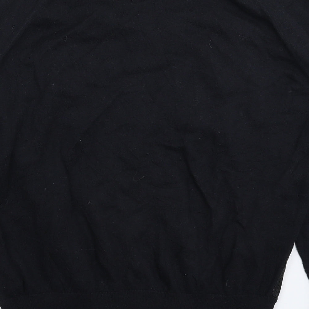 Banana Republic Womens Black  Knit Pullover Jumper Size M