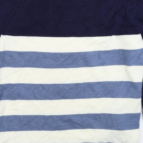Papaya Womens Multicoloured Striped Knit Pullover Jumper Size 12