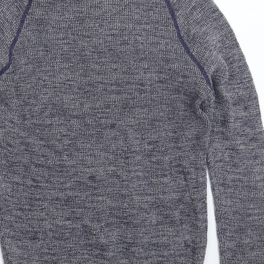 NEXT Mens Blue  Knit Pullover Jumper Size S
