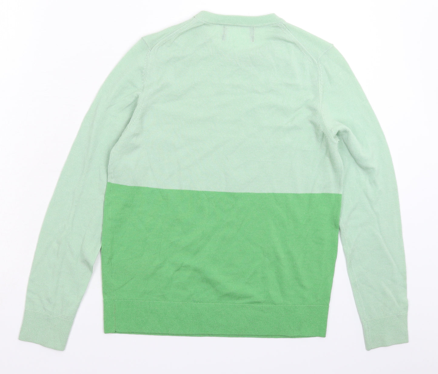 Marks and Spencer Womens Green  Knit Pullover Jumper Size 10