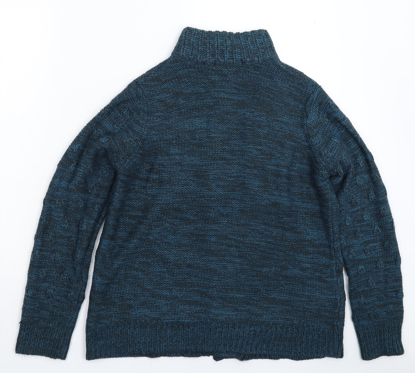 Debenhams Womens Blue  Knit Cardigan Jumper Size 16