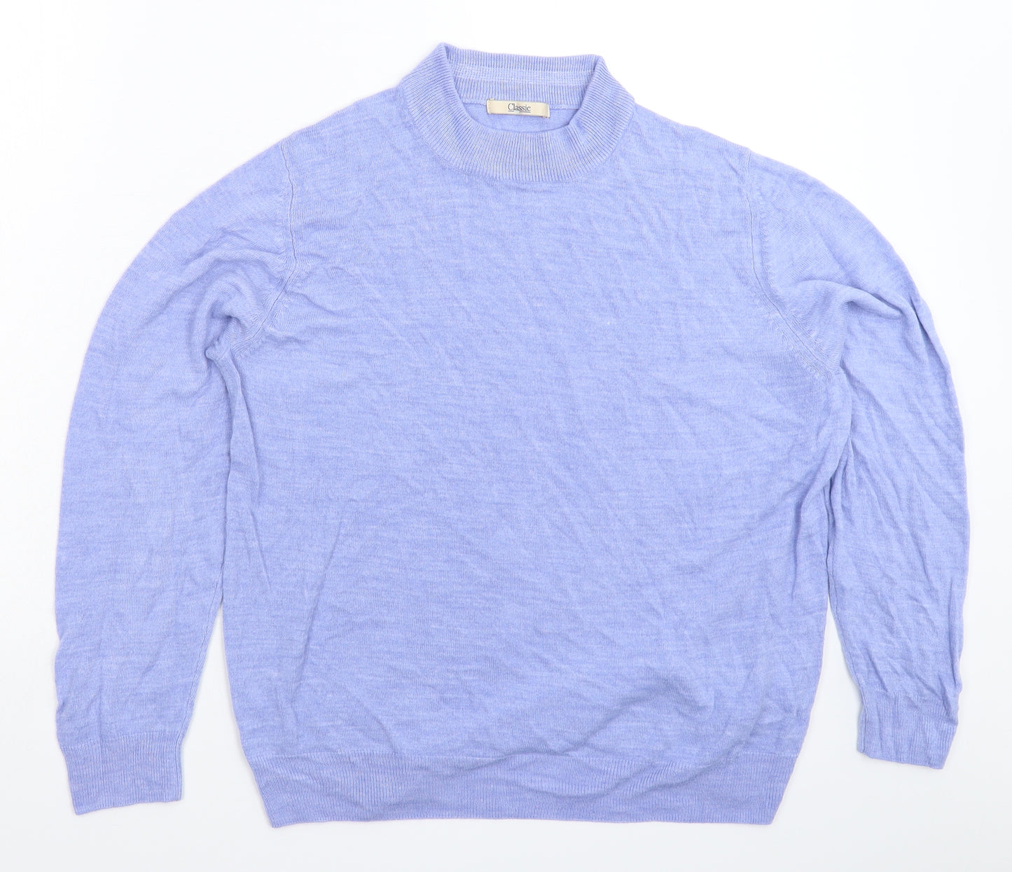 Marks and Spencer Womens Blue  Knit Pullover Jumper Size 16