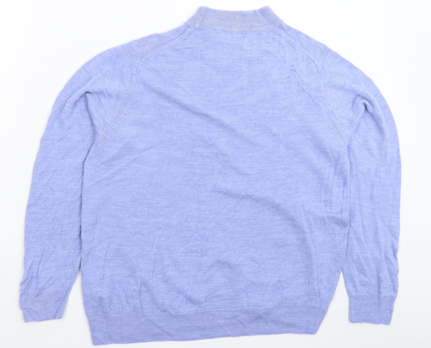 Marks and Spencer Womens Blue  Knit Pullover Jumper Size 16