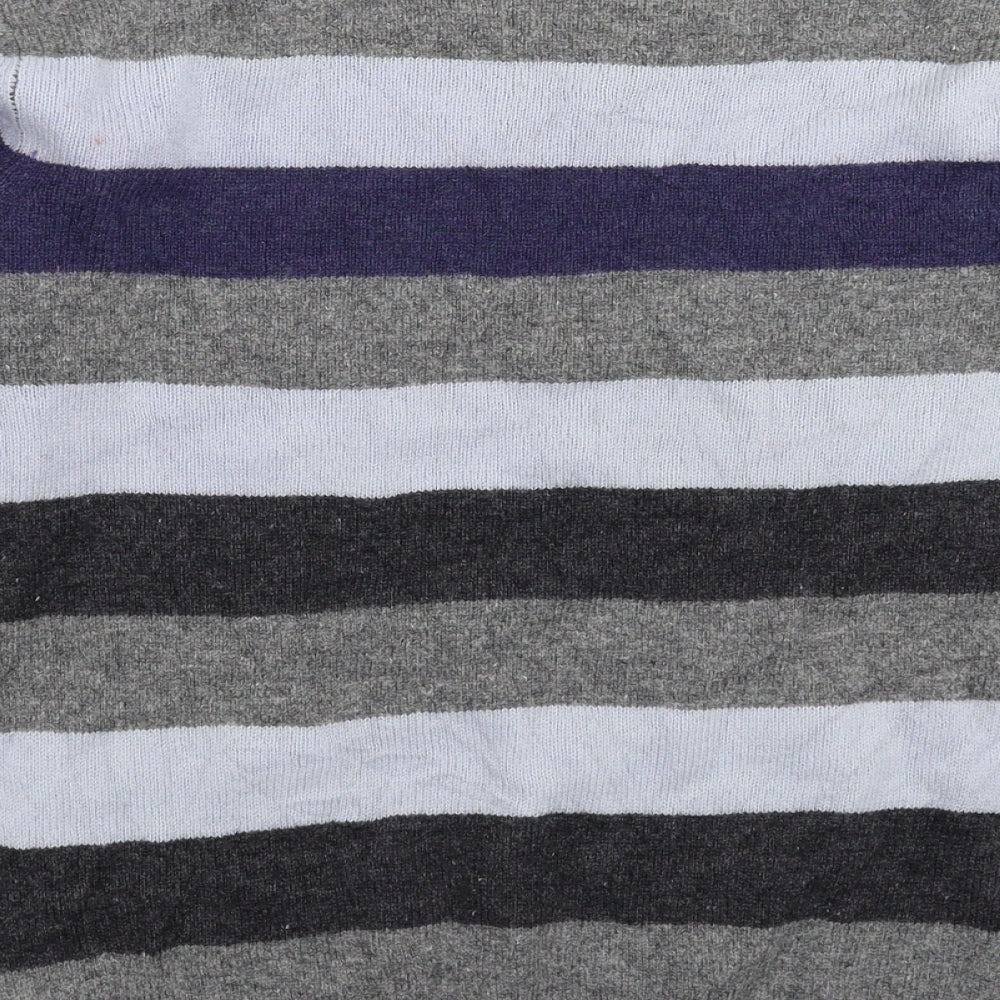 Wolsey Mens Multicoloured Striped Knit Pullover Jumper Size L