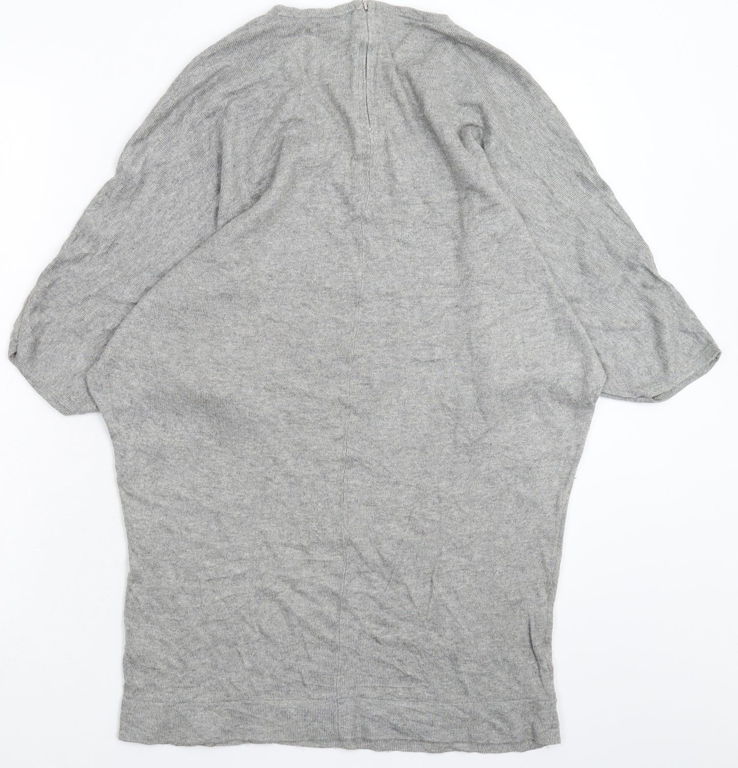 Autograph Womens Grey  Knit Jumper Dress  Size 12