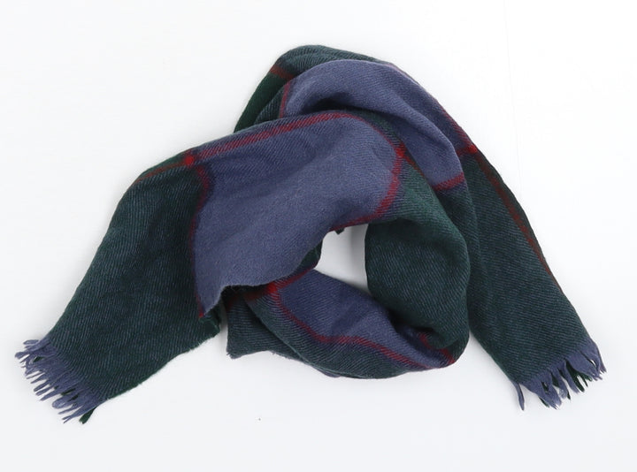 Preworn Mens Multicoloured Striped Knit Scarf  One Size