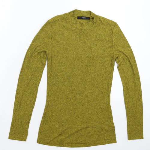 NEXT Womens Yellow   Pullover Jumper Size 8