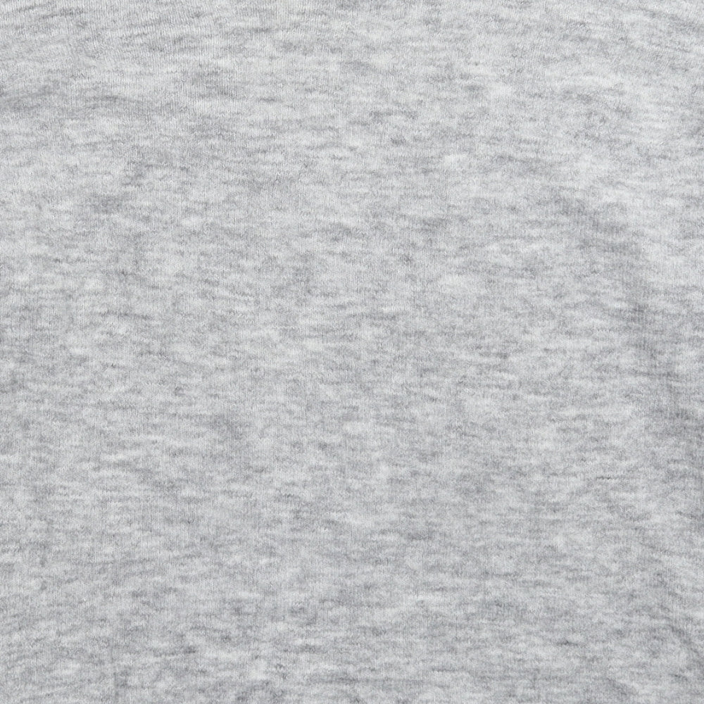 H&M Womens Grey  Knit Pullover Jumper Size M