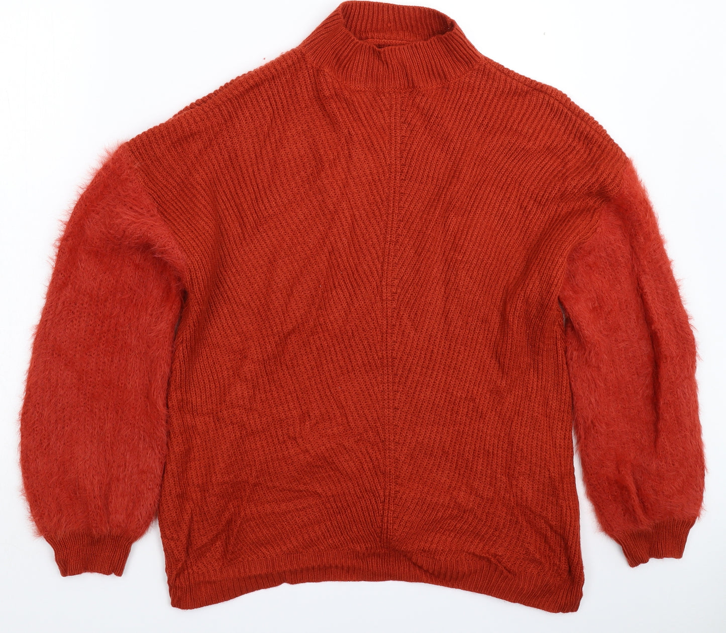 Primark Womens Red  Knit Pullover Jumper Size 16