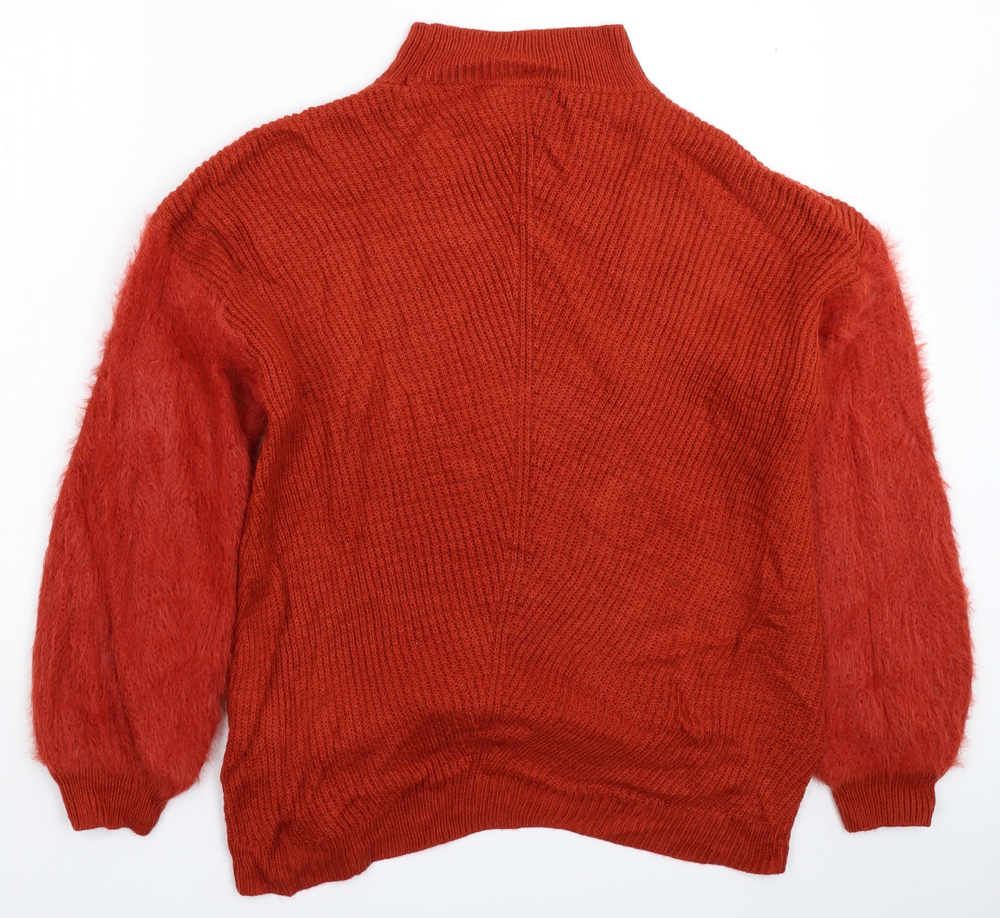 Primark Womens Red  Knit Pullover Jumper Size 16