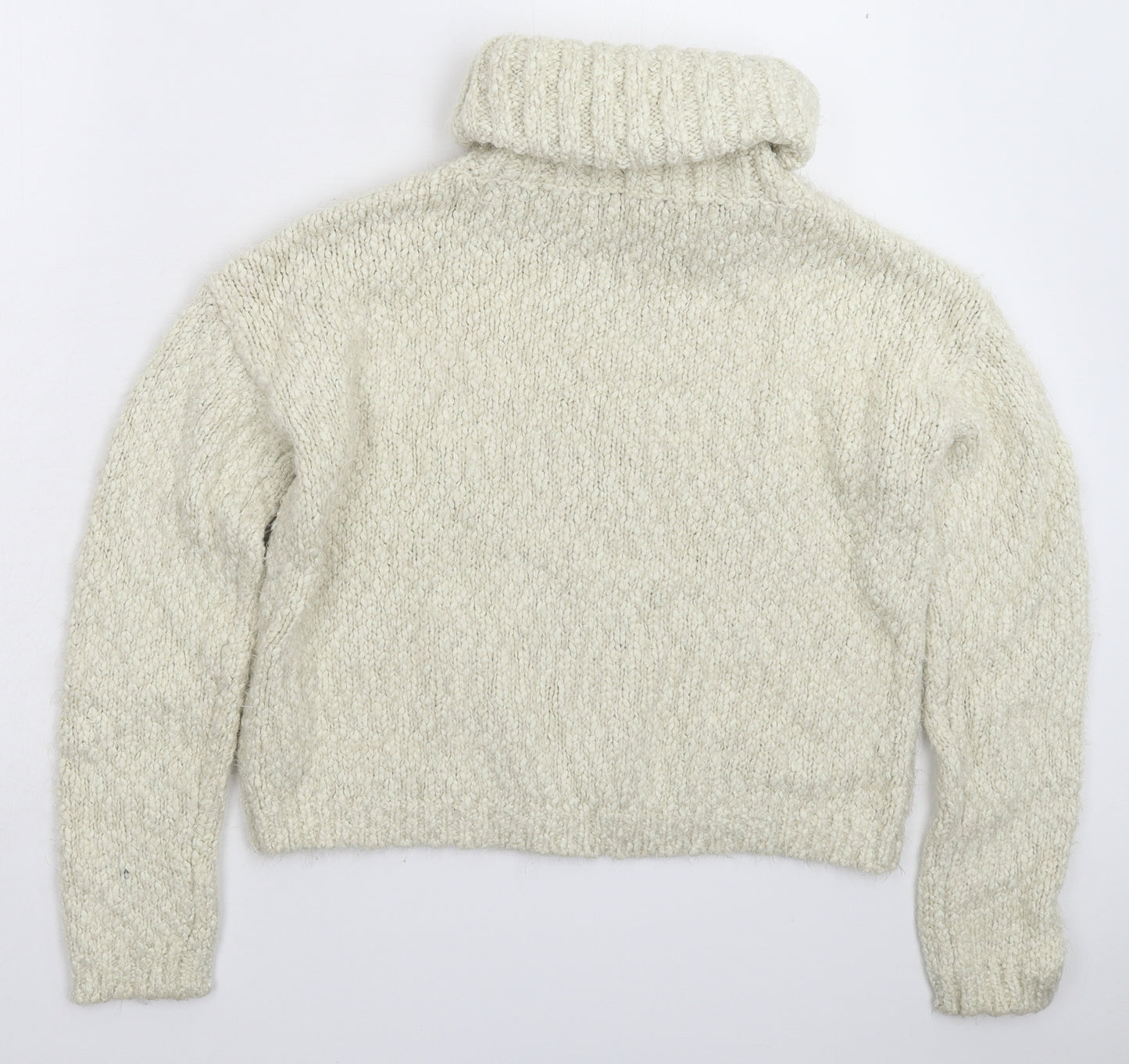 NEXT Womens White  Knit Pullover Jumper Size 12