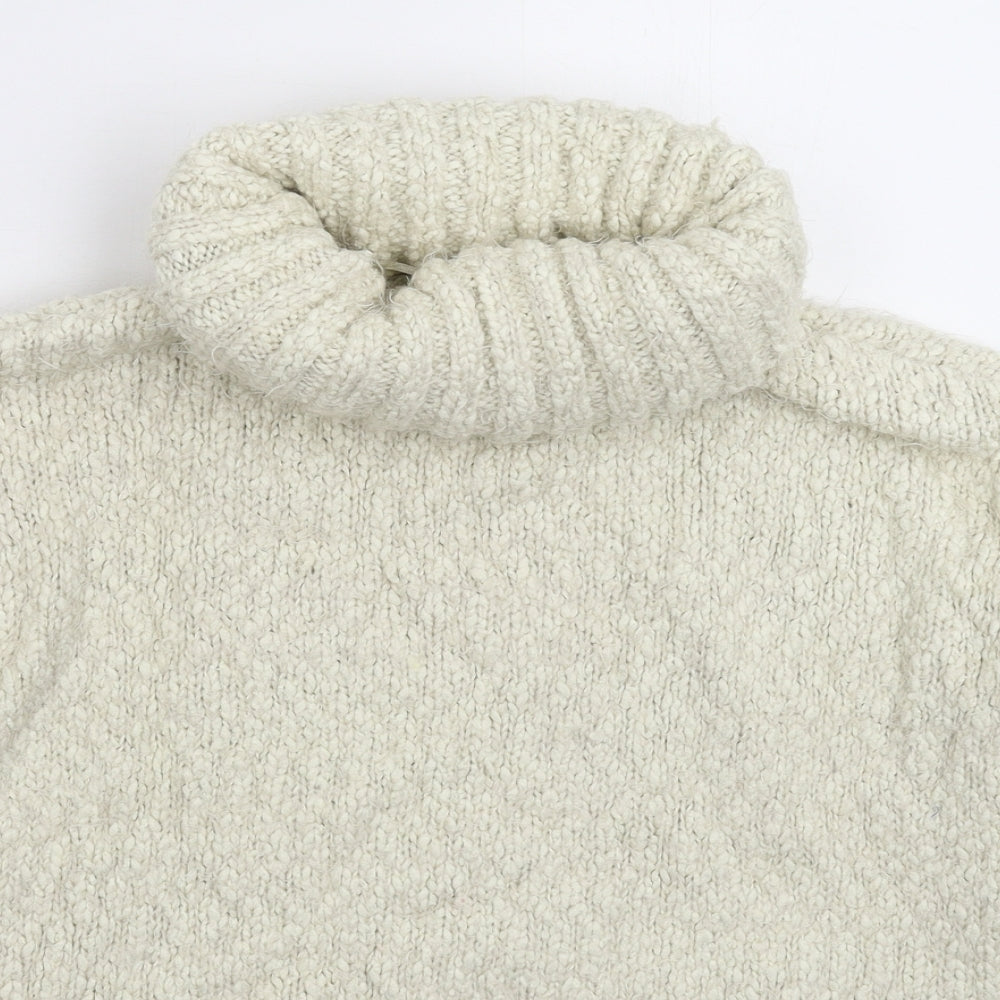 NEXT Womens White  Knit Pullover Jumper Size 12