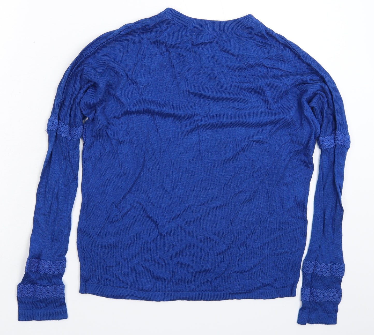 Marks and Spencer Womens Blue  Knit Pullover Jumper Size S