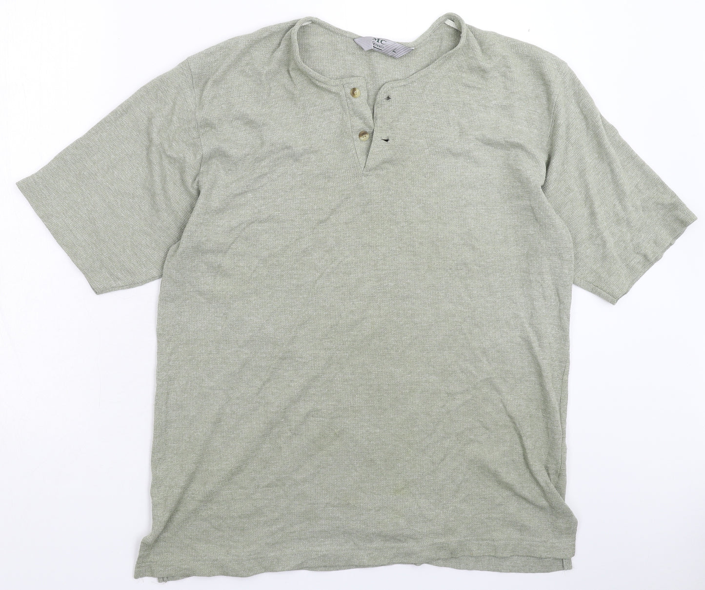MC Casuals Mens Grey    T-Shirt Size L