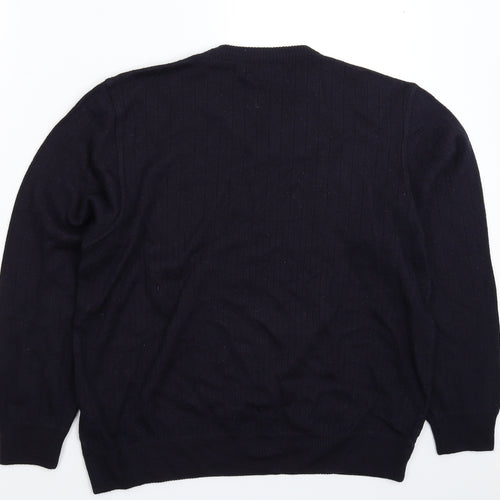 Marks and Spencer Womens Blue  Knit Pullover Jumper Size M