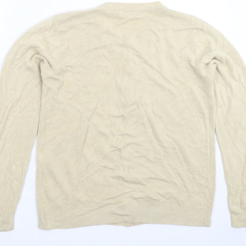Bonmarché Womens Beige  Knit Cardigan Jumper Size M