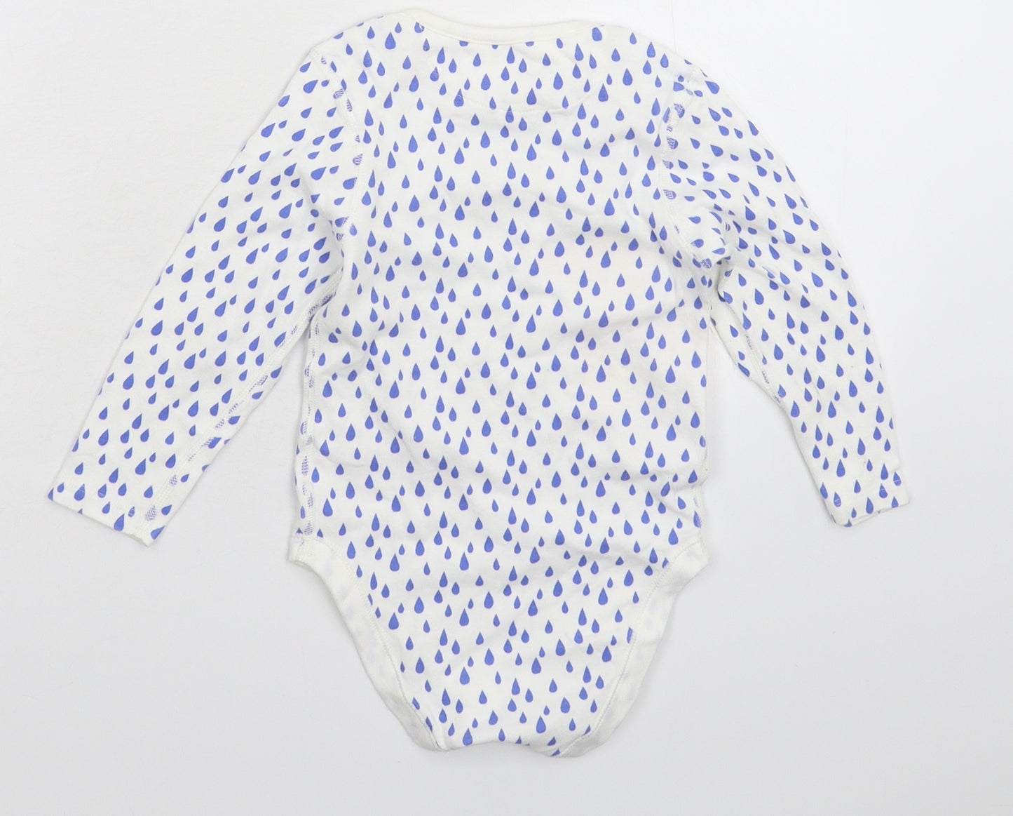 Marks and Spencer Baby White   Babygrow One-Piece Size 24 Months