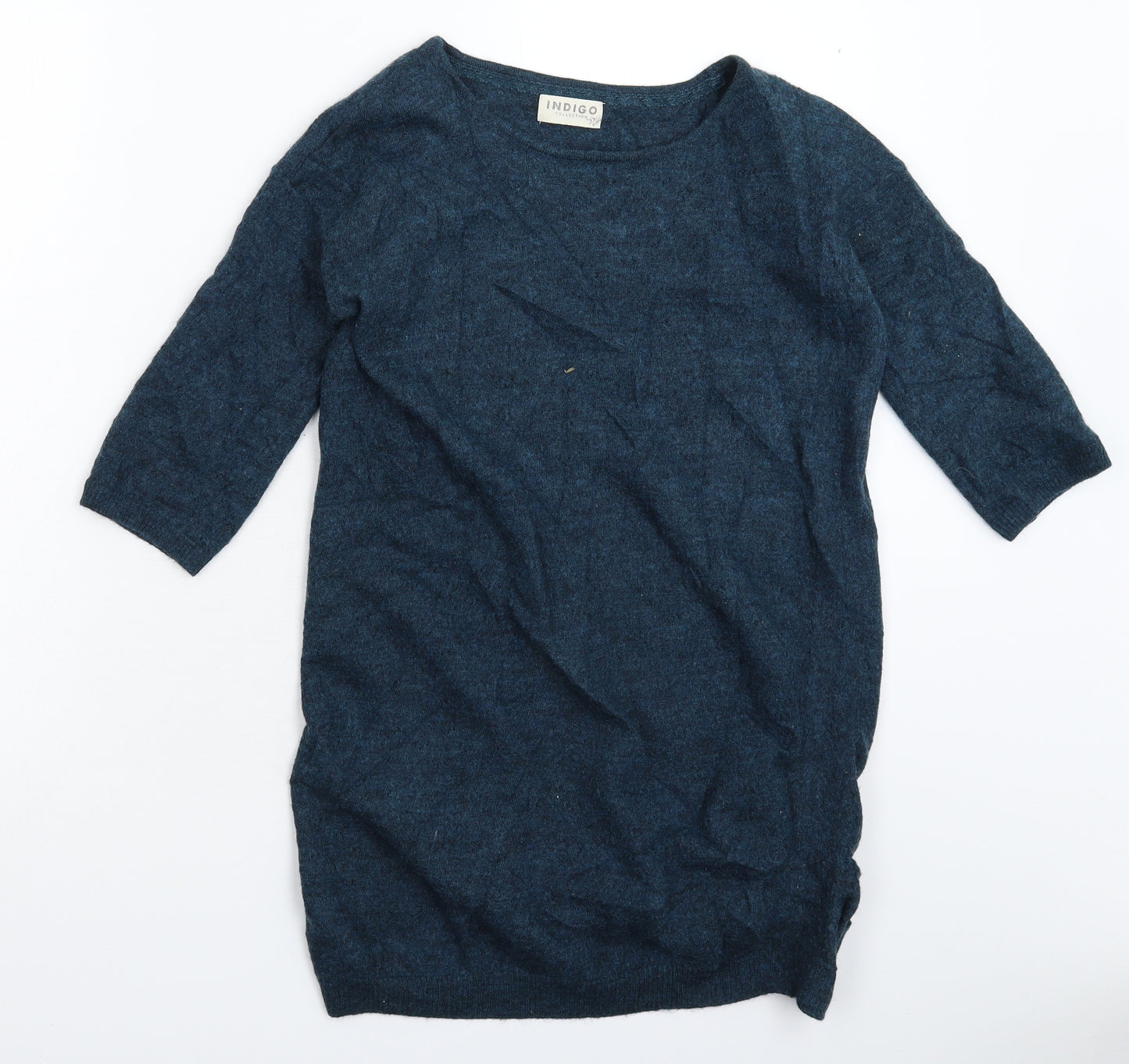 Marks and Spencer Womens Blue  Knit Pullover Jumper Size 10