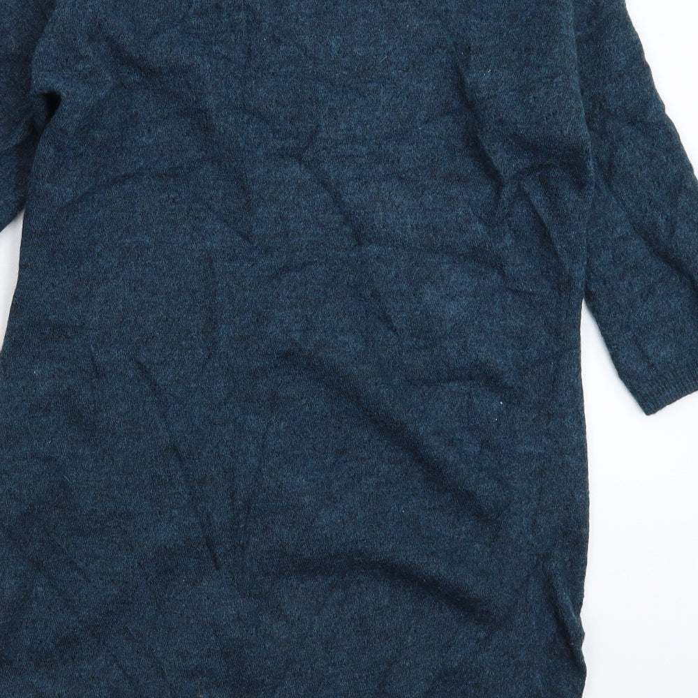 Marks and Spencer Womens Blue  Knit Pullover Jumper Size 10