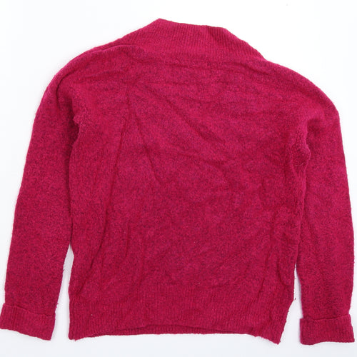 NEXT Womens Pink  Knit Pullover Jumper Size S