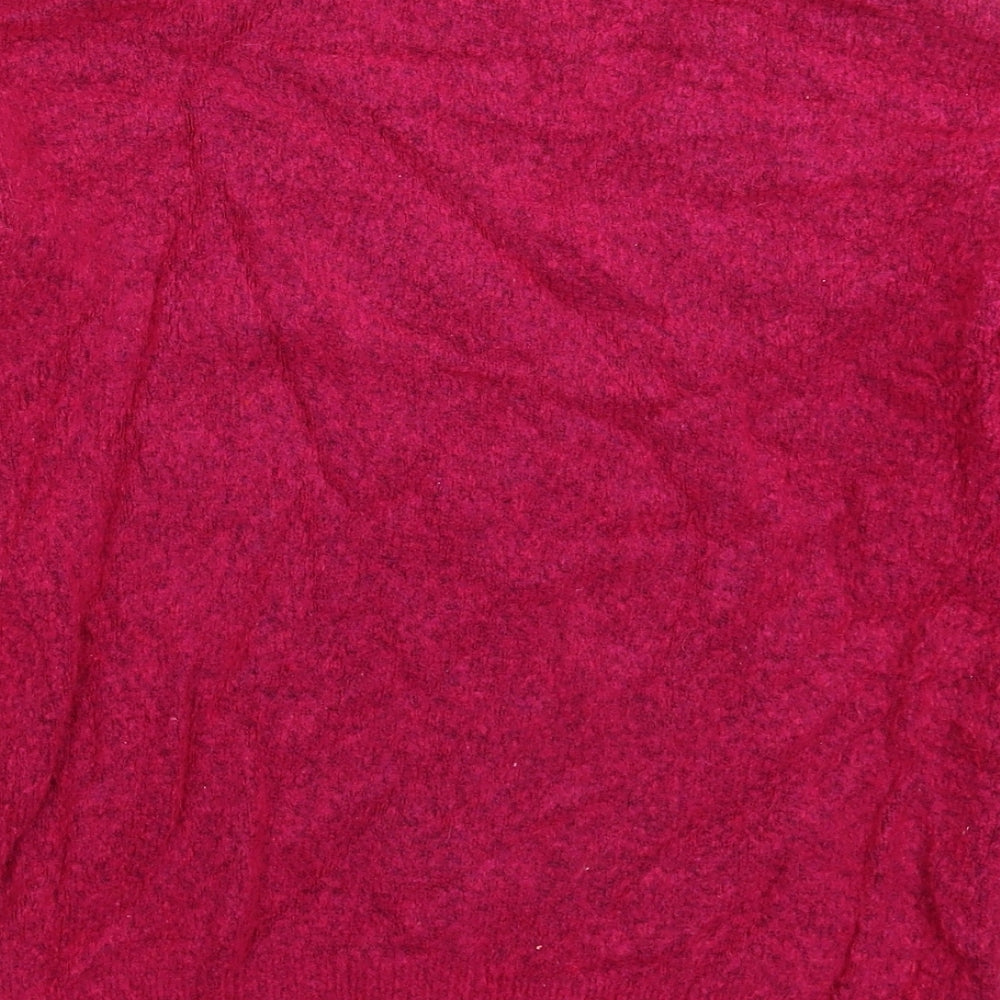 NEXT Womens Pink  Knit Pullover Jumper Size S