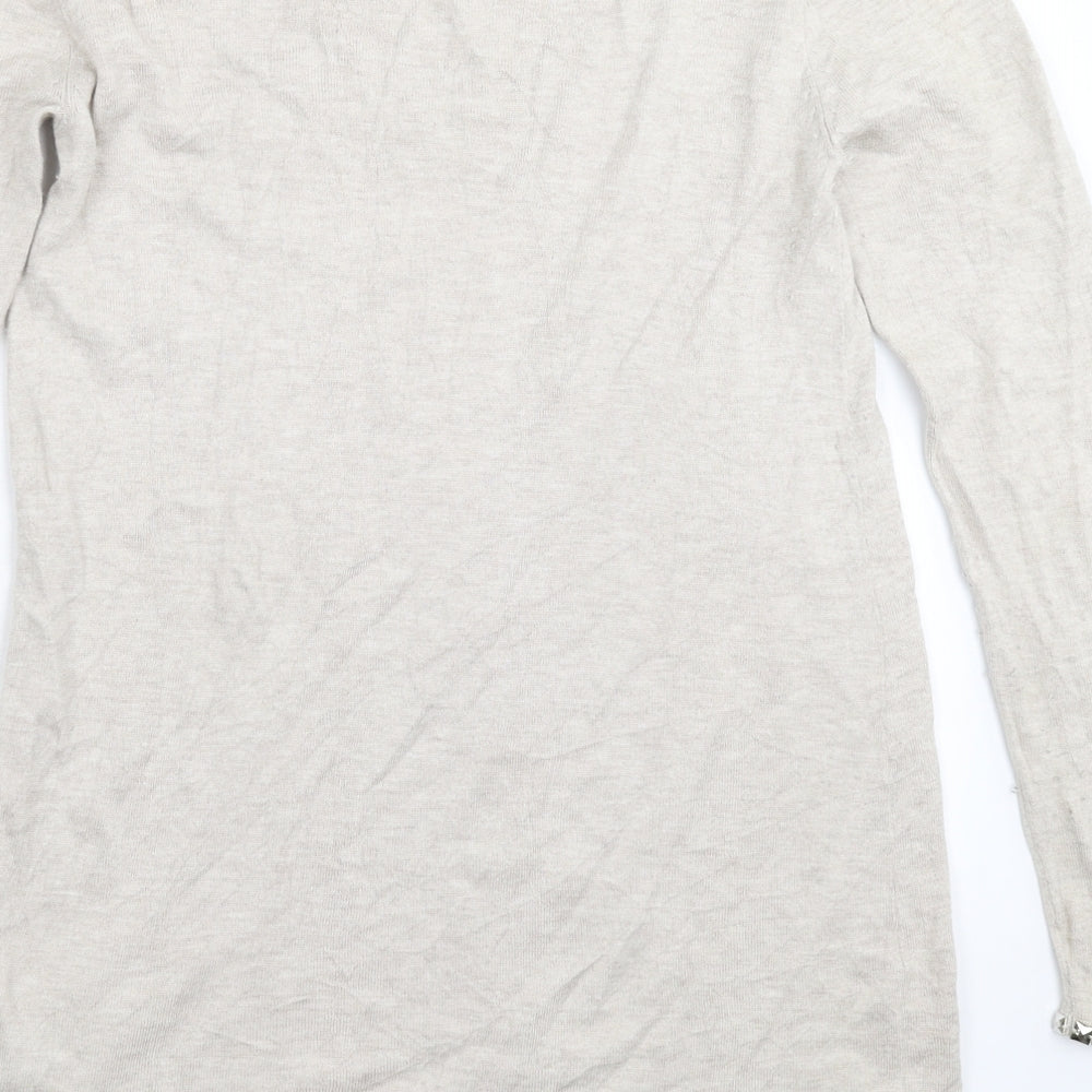 Planet Womens Grey  Knit Jumper Dress  Size M