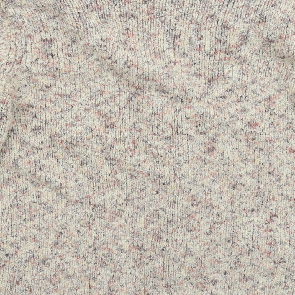 BHS Womens Grey  Knit Cardigan Jumper Size 18