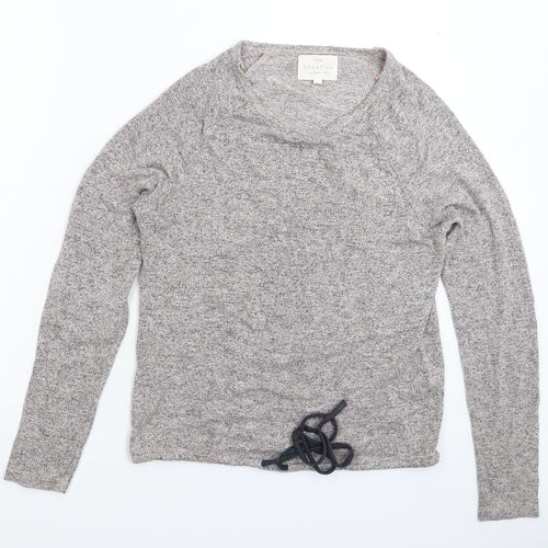 NEXT Womens Grey Solid  Top Pyjama Top Size 8