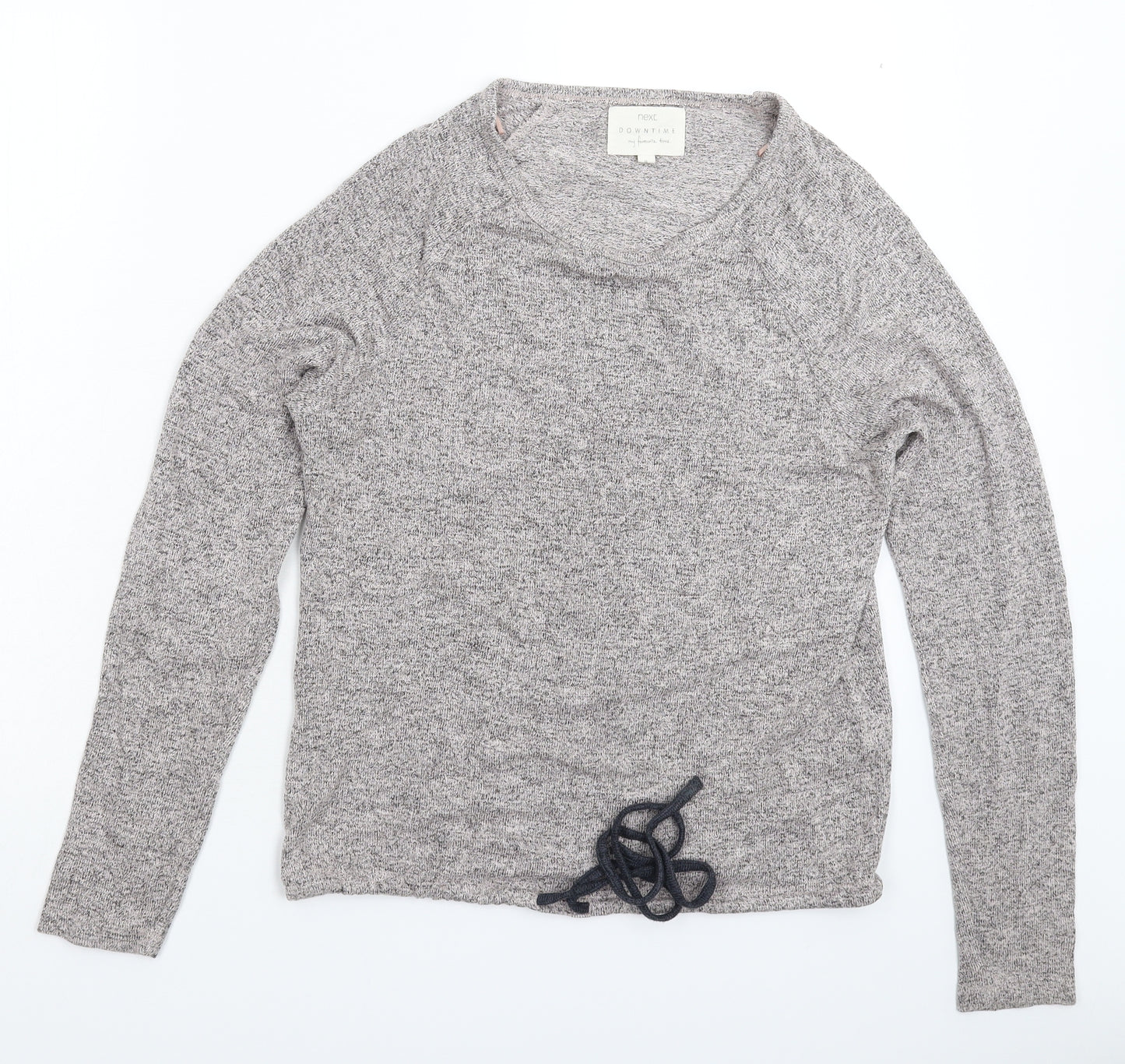 NEXT Womens Grey Solid  Top Pyjama Top Size 8