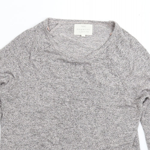 NEXT Womens Grey Solid  Top Pyjama Top Size 8