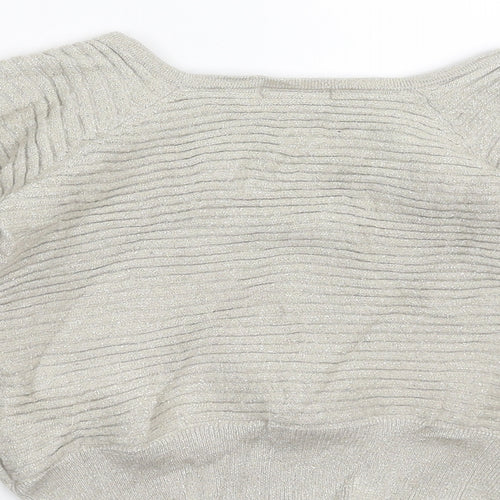zazie Womens Beige   Pullover Jumper Size L