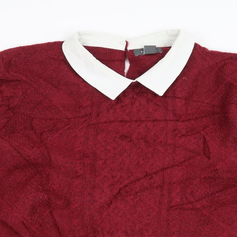 Primark Womens Purple  Knit Pullover Jumper Size XL