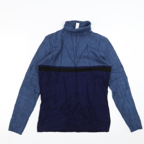 Preworn Womens Blue  Knit Pullover Jumper Size 10