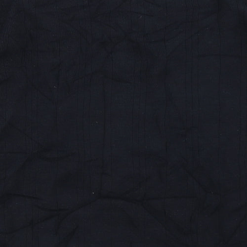 Georgio Collections Mens Blue Check Knit Pullover Jumper